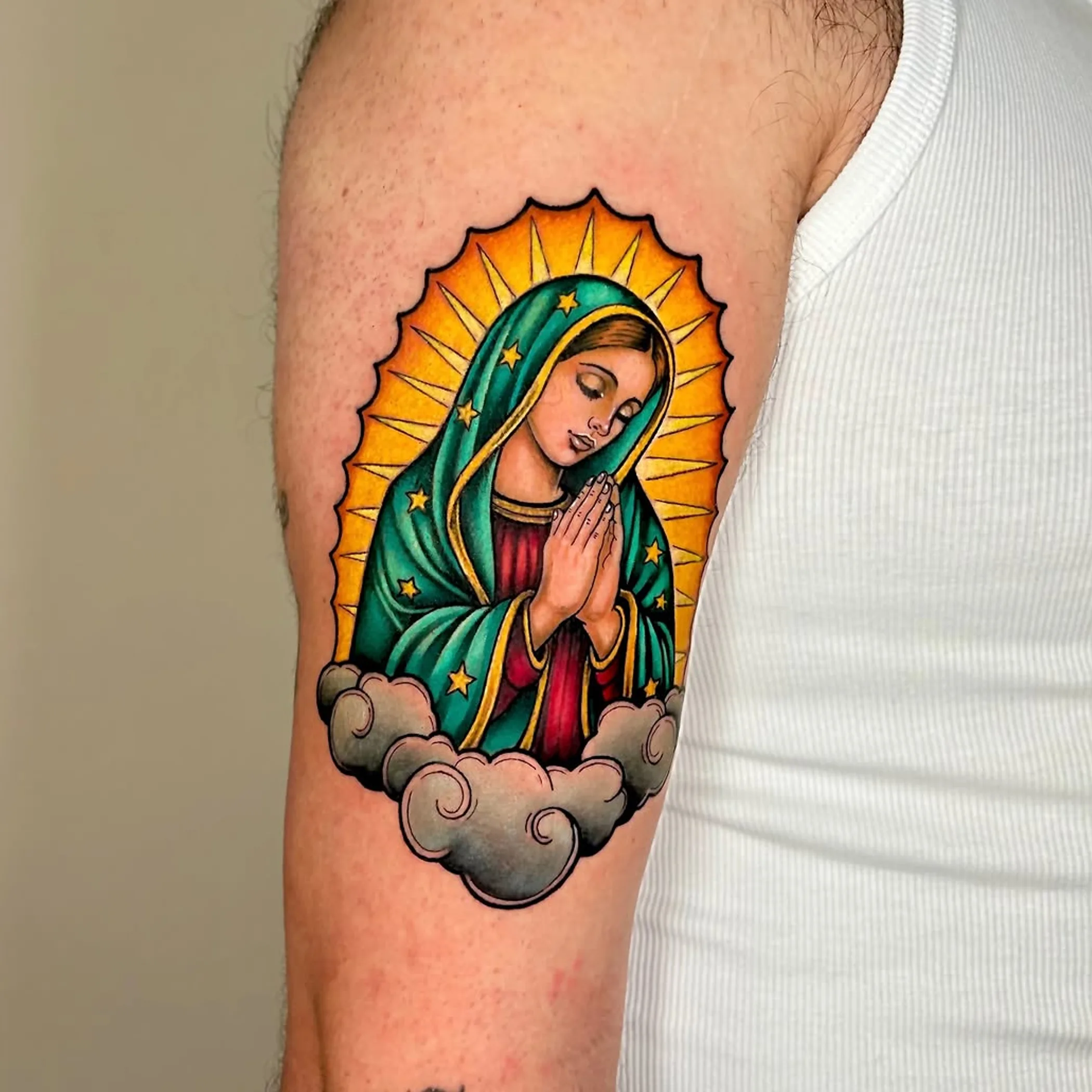 vibrant colorful tattoo ink closeup